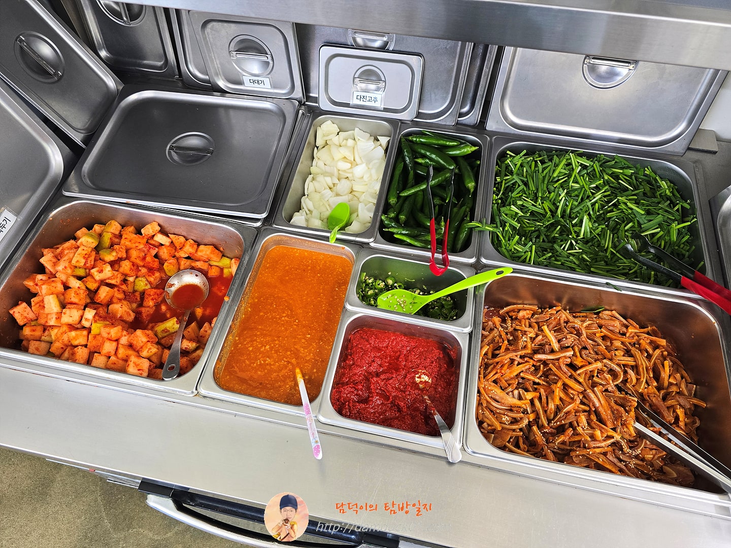 담미순대국 판교본점 셀프 바