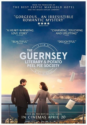 영화 "건지 감자껍질파이 북클럽(The Guernsey Literary and Potato Peel Pie Society)" 관련 사진