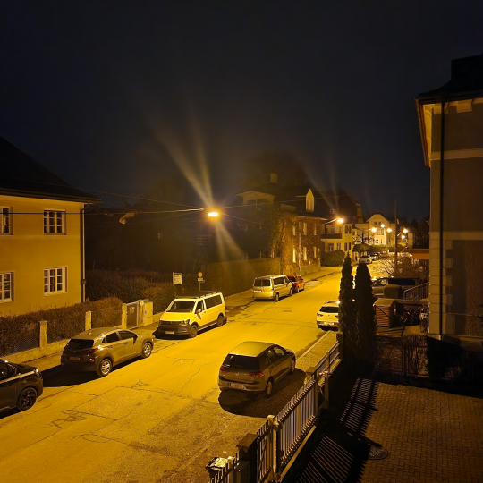 오스트리아 잘츠부르크 숙소 새벽 풍경