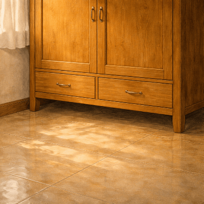 과거 주택에서 가구 밑 냄새가 심하지 않았던 생활 환경