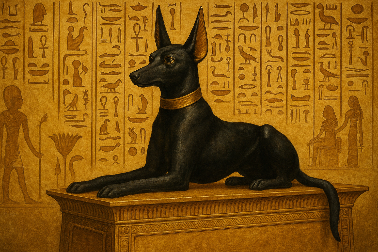 고대 이집트에서 숭배된 개, 아비누스