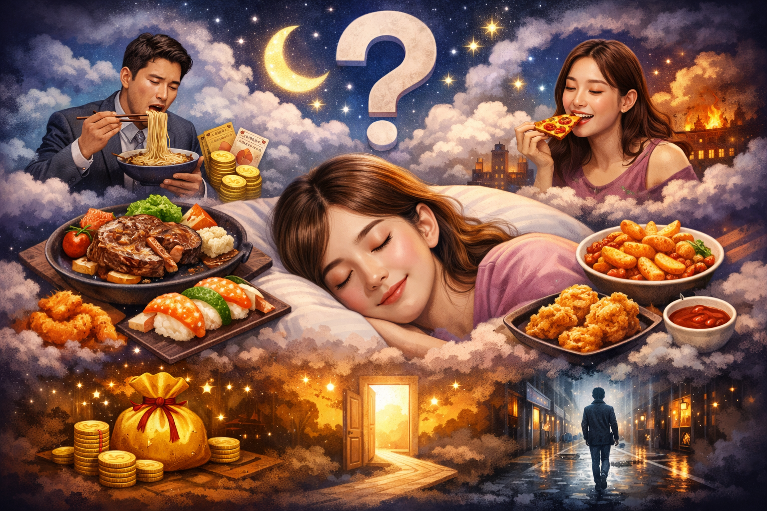 음식 먹는 꿈