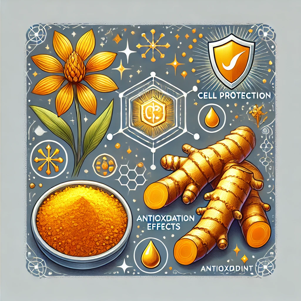 항산화작용 세포 노화방지에 좋은 강황