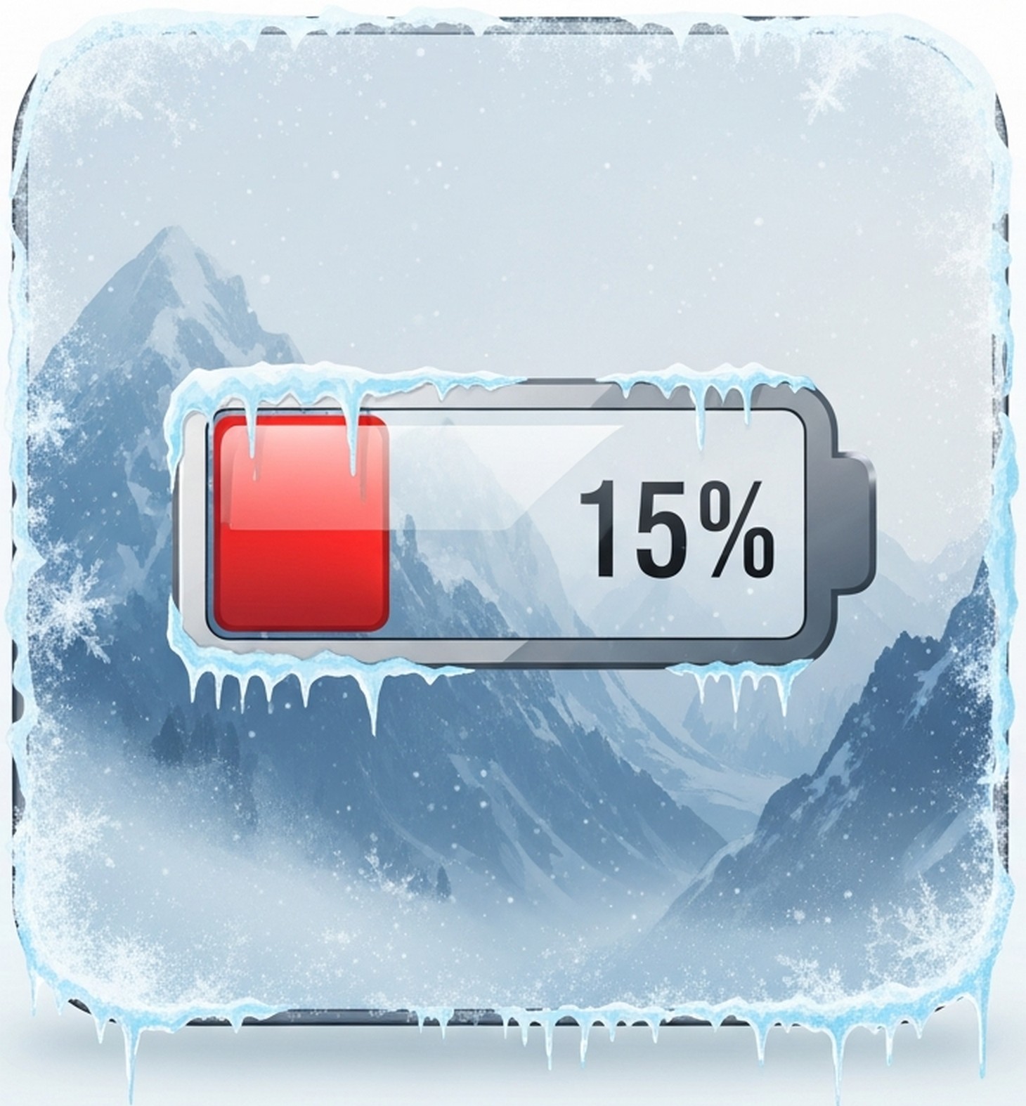 스마트폰 배터리 저온