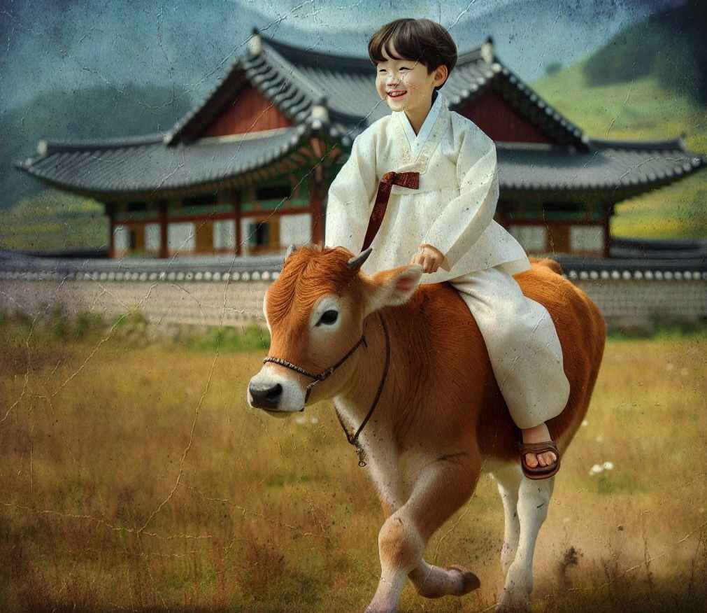 송아지를 타는 꿈
