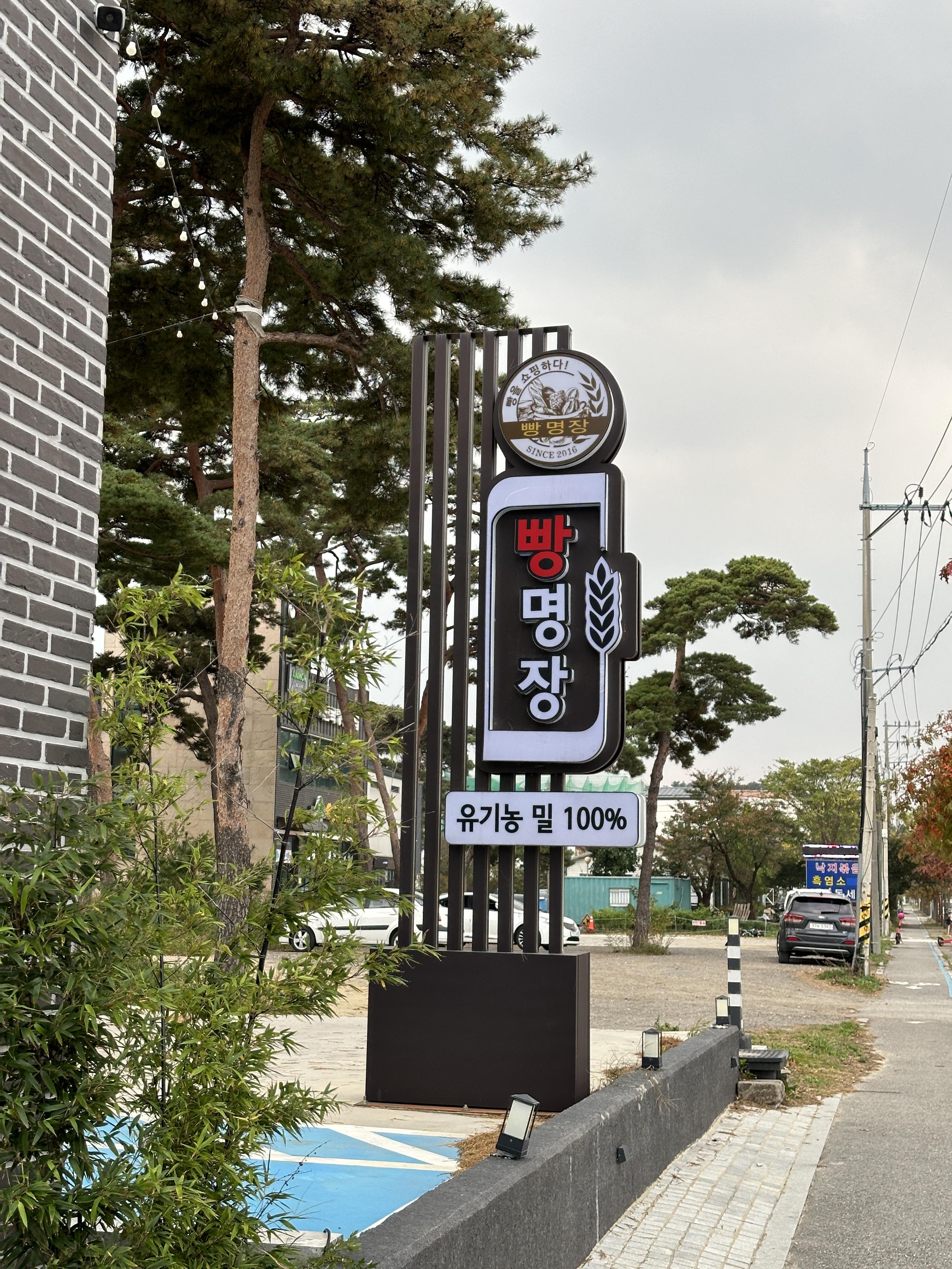 빵명장 유기농 밀 100%