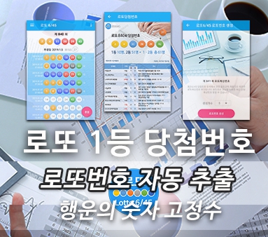로또645 로또번호 당첨 예상번호 당첨지역 확인