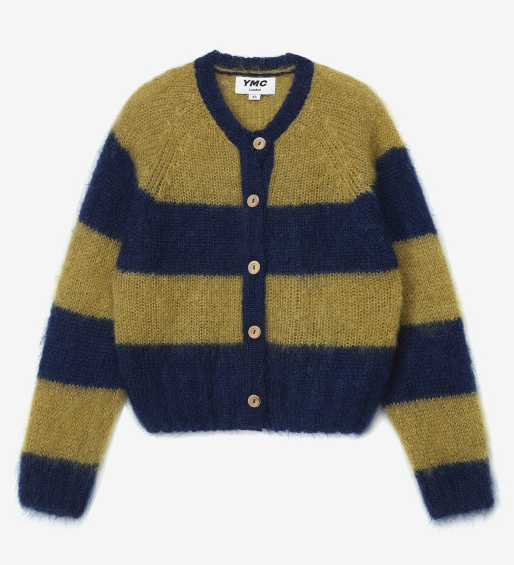 YMC foxtail cardi 누끼 이미지