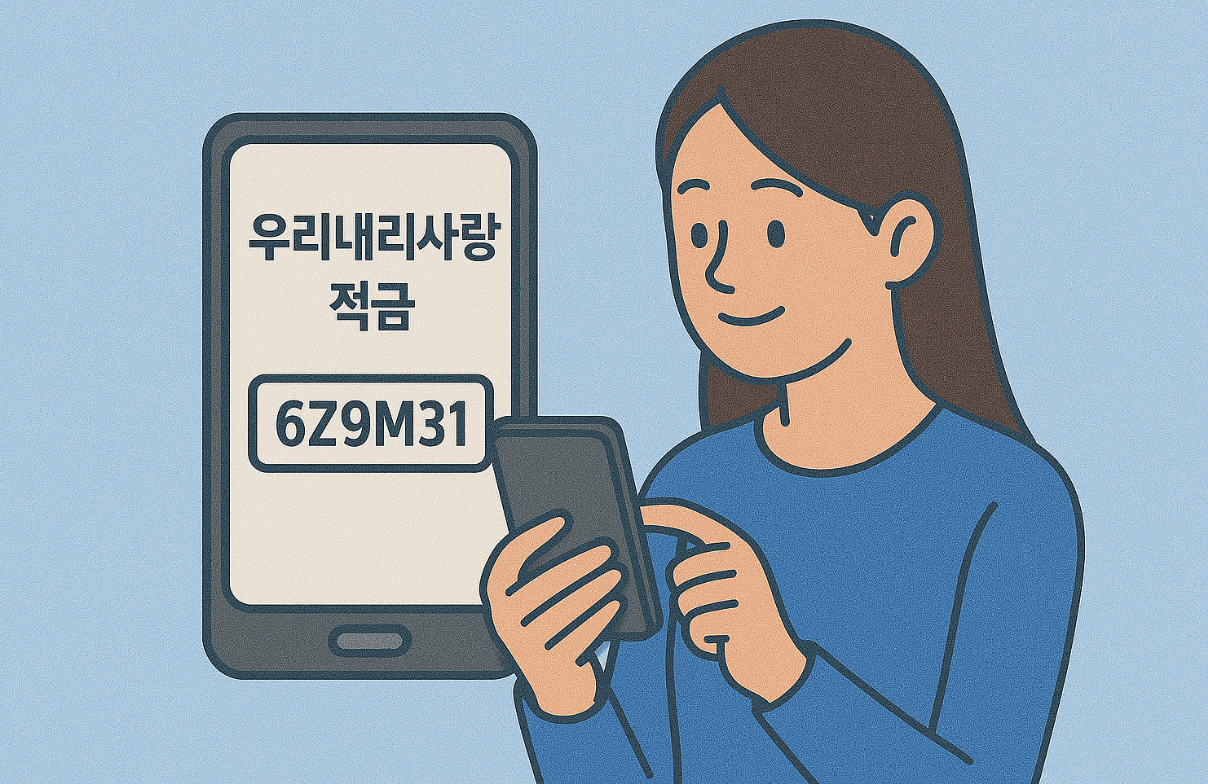 우리 내리사랑적금 8%금리 신청방법(+꿀팁)