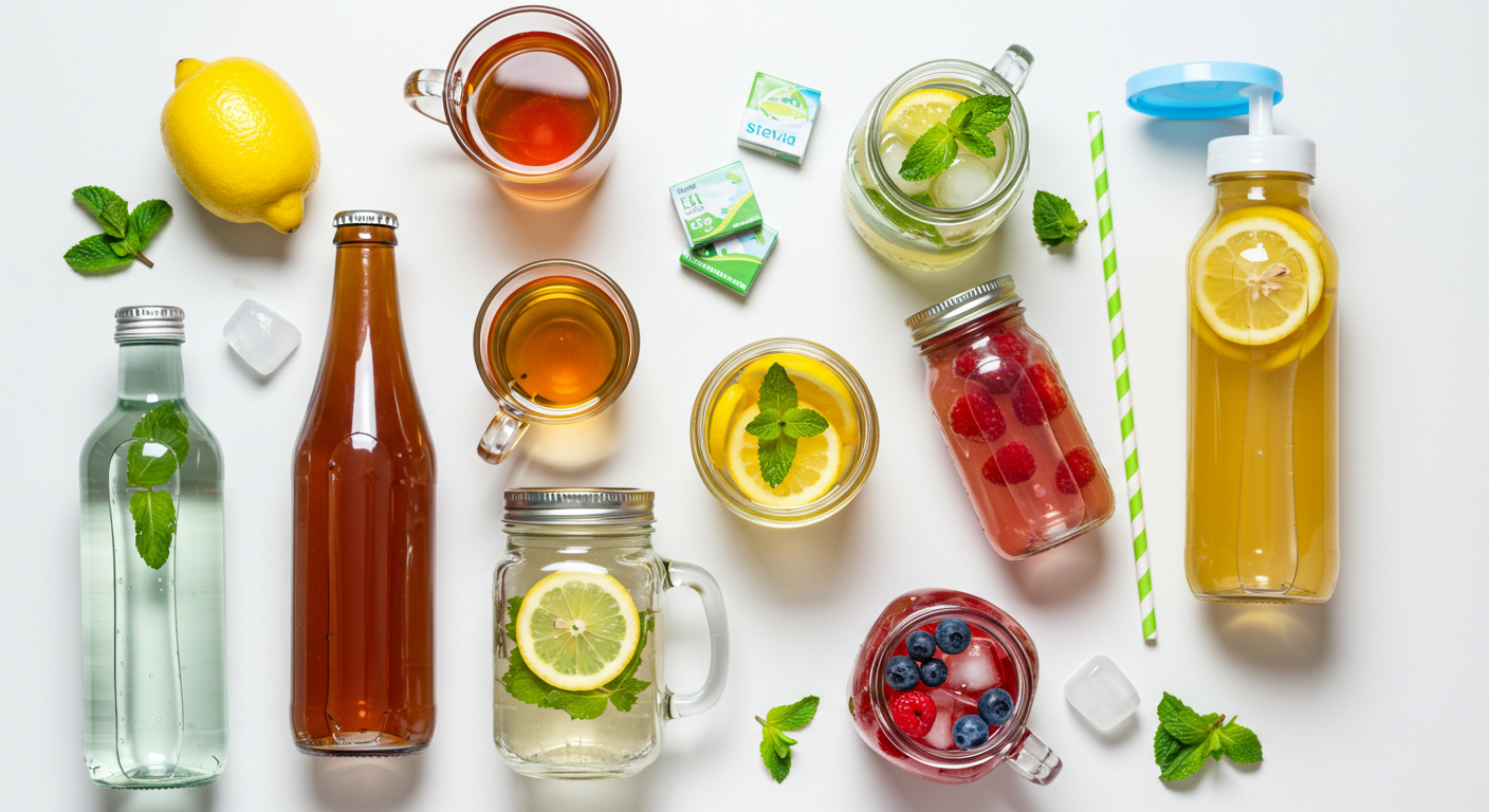 설탕 대신 상쾌함 한 잔! 🍹 슈거프리 음료 추천 TOP 5