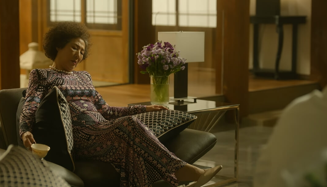 잠이 든 복만흠의 모습