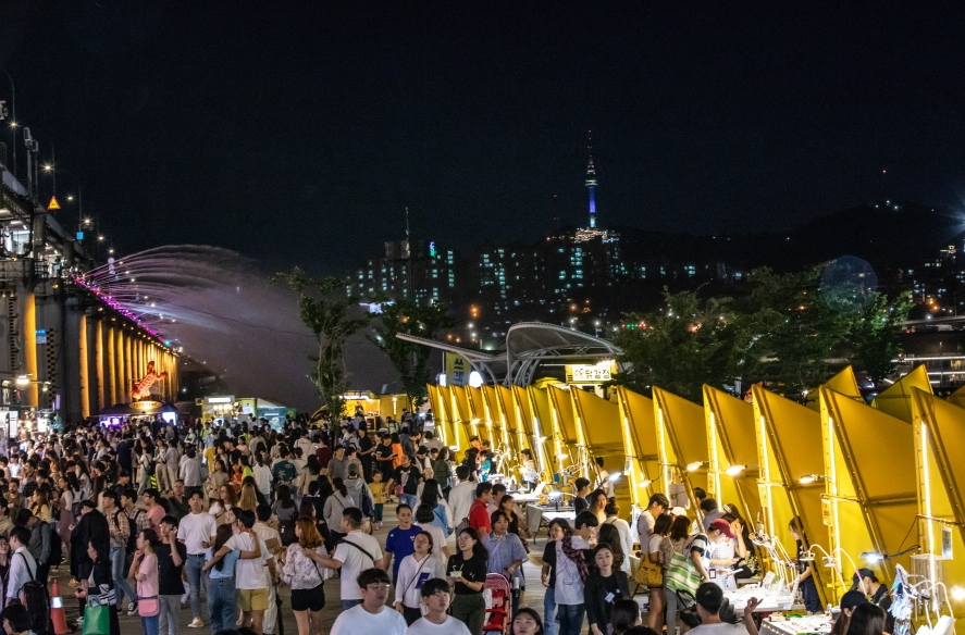서울 9월 축제 여의도 한강 달빛 야시장