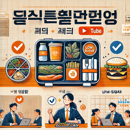 직장인 혈당 다이어트 전략 (도시락, 회식, 야근)관련 사진