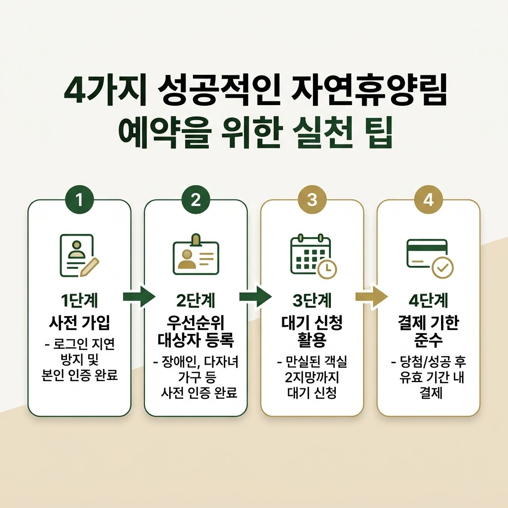 숲나들e 국립 및 공립 자연휴양림 예약 방법과 신청 일정