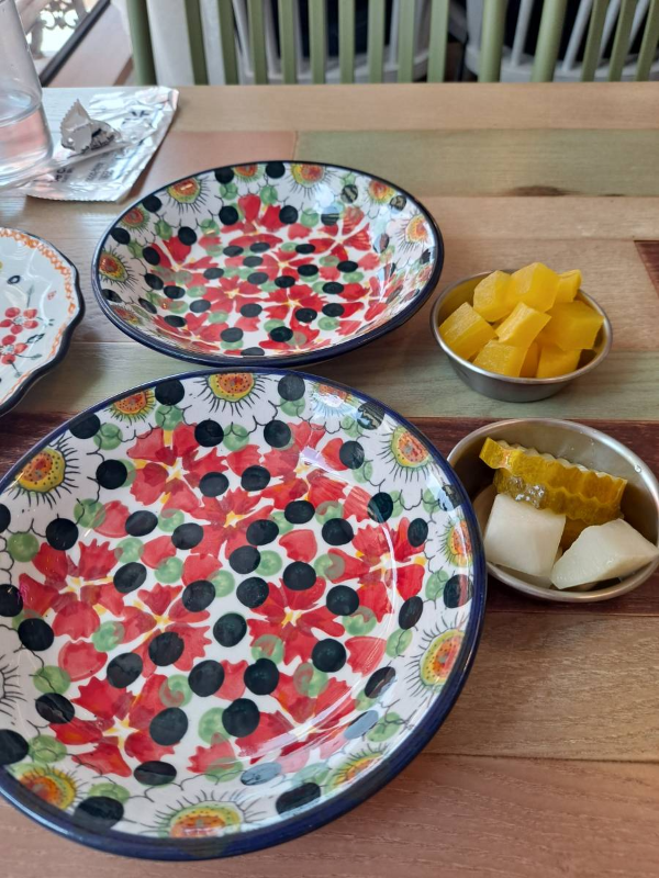 빨강다람쥐 테이블 세팅