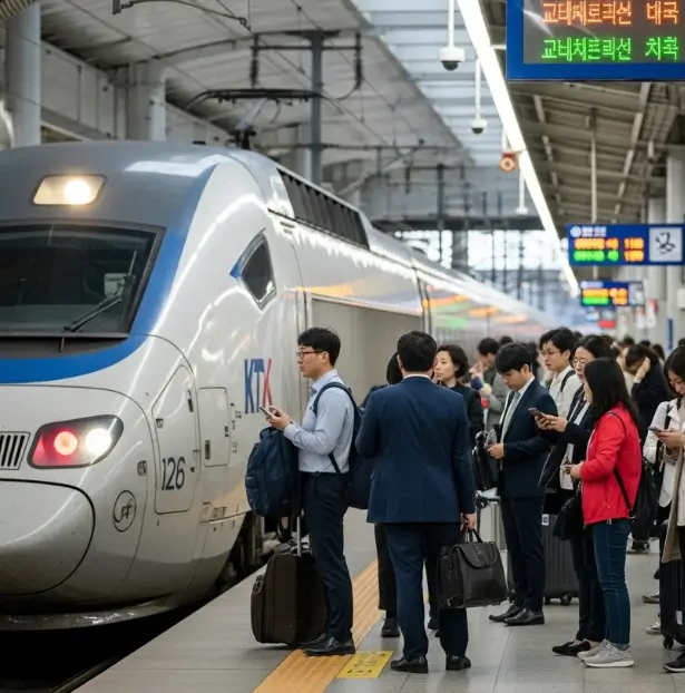 서울 &harr; 부산 KTX 시간표 (2025 최신)