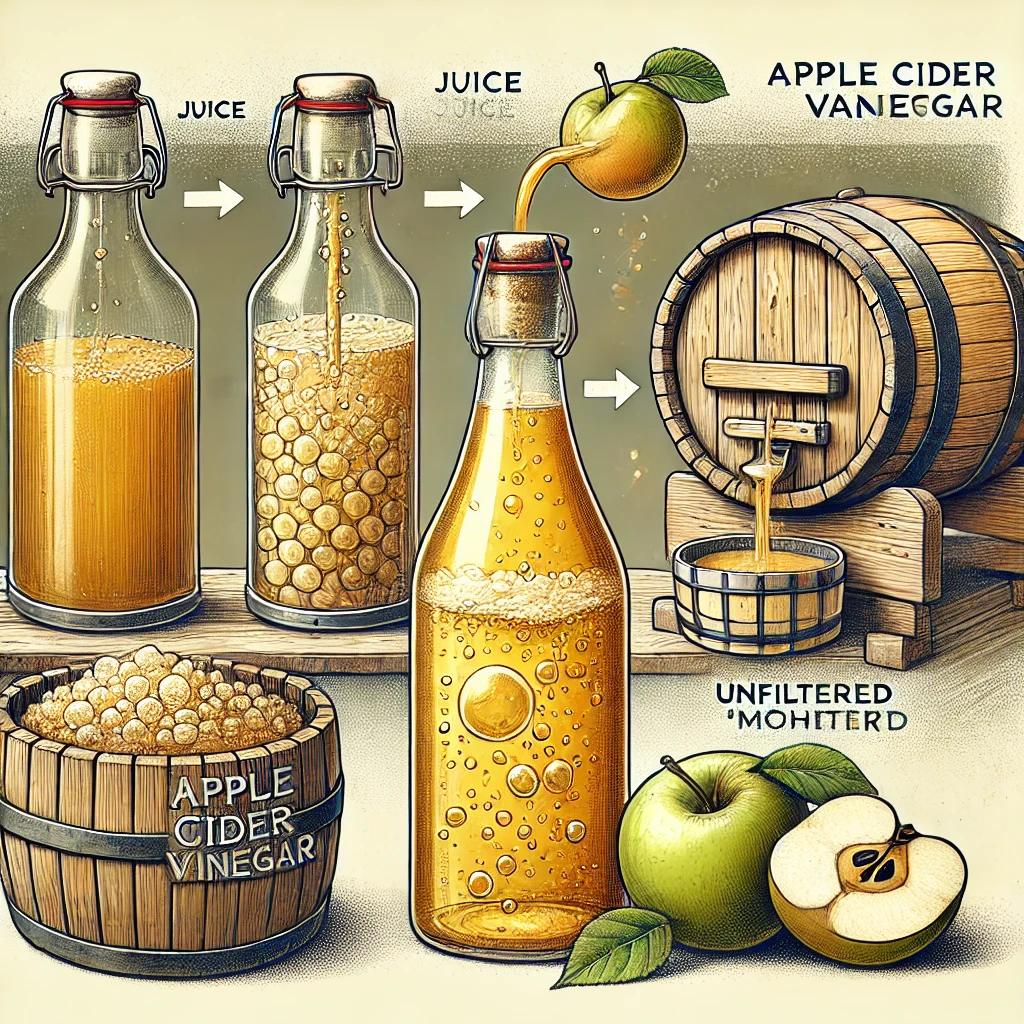 애사비식초의 발효과정/애사비의 효능