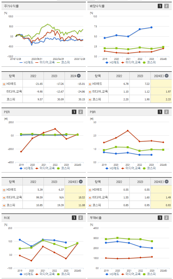 HS애드_실적개요