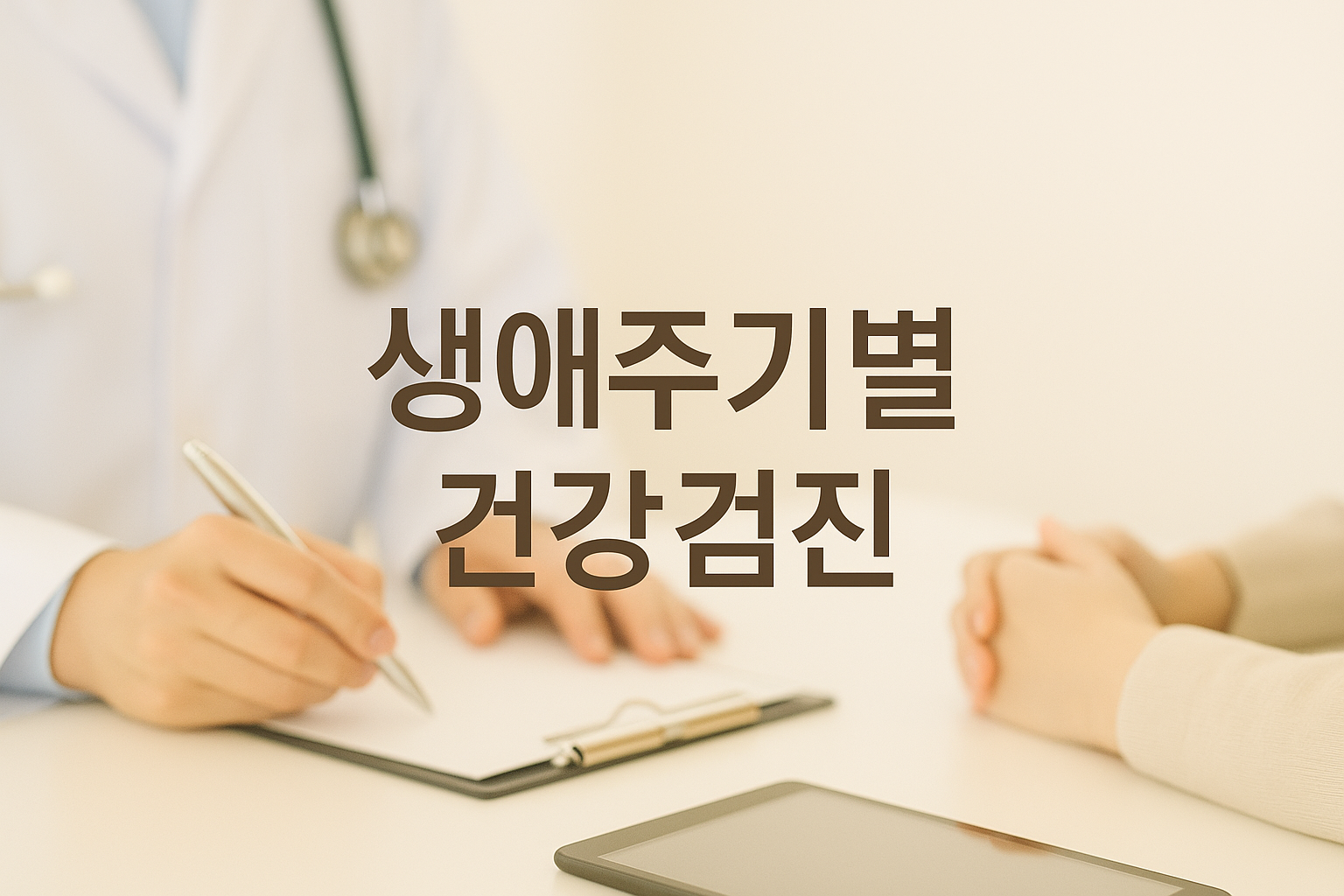 생애주기별 건강검진 관련 이미지