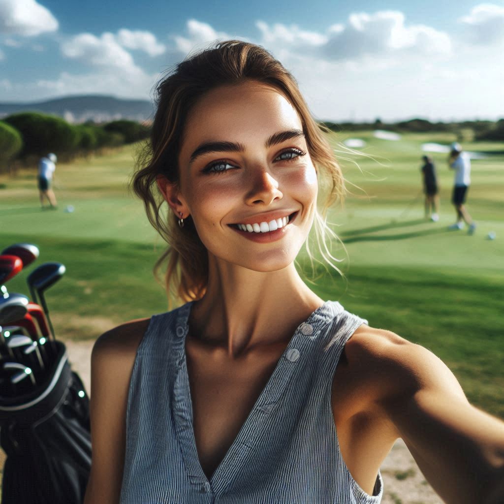 실외골프연습장 배경