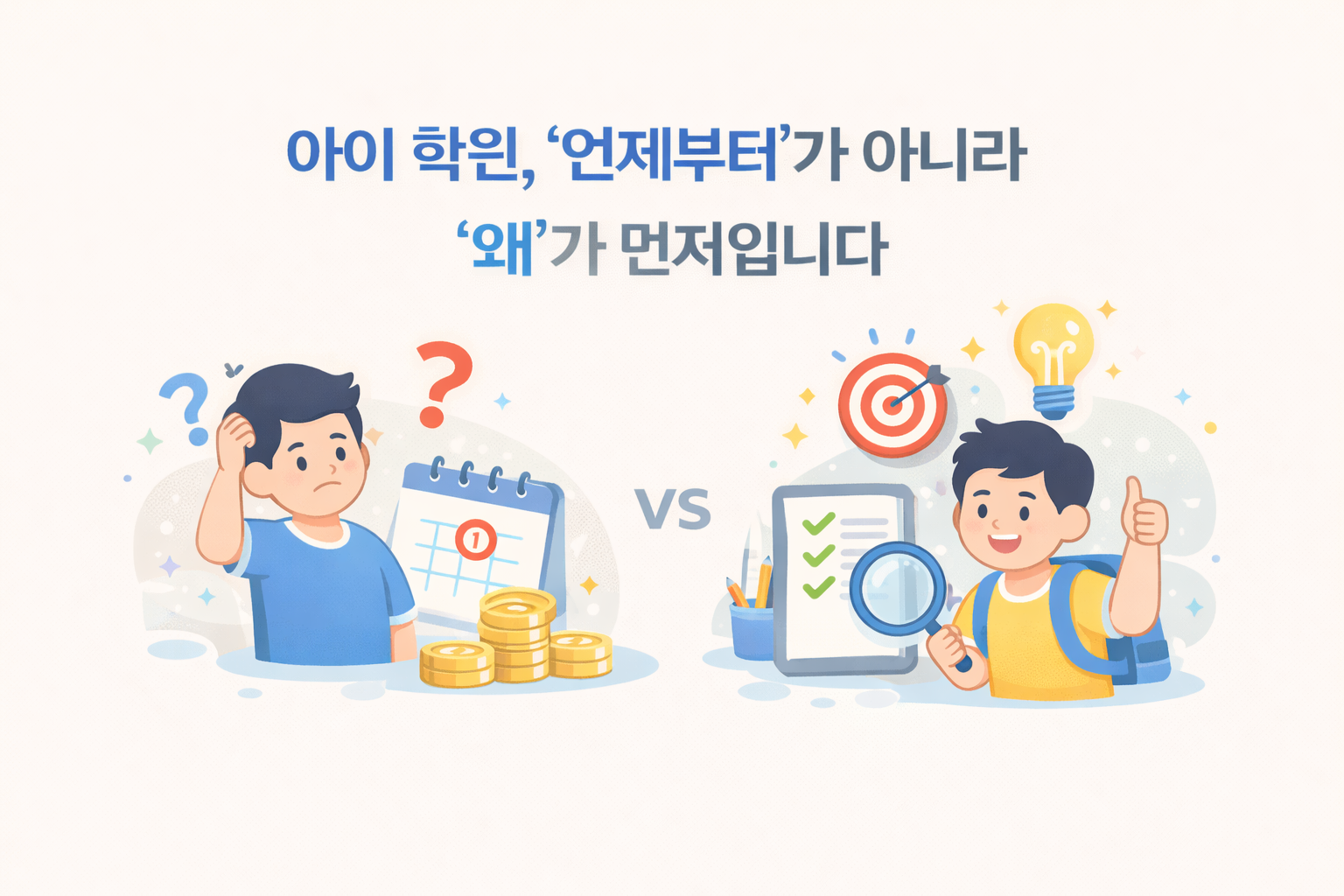 학원 시작 시기