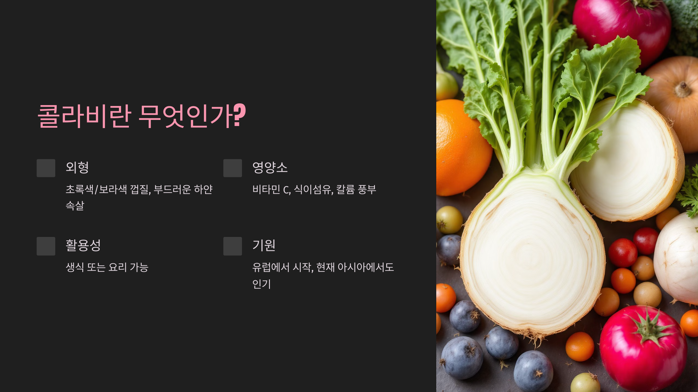 콜라비란 무엇인가?