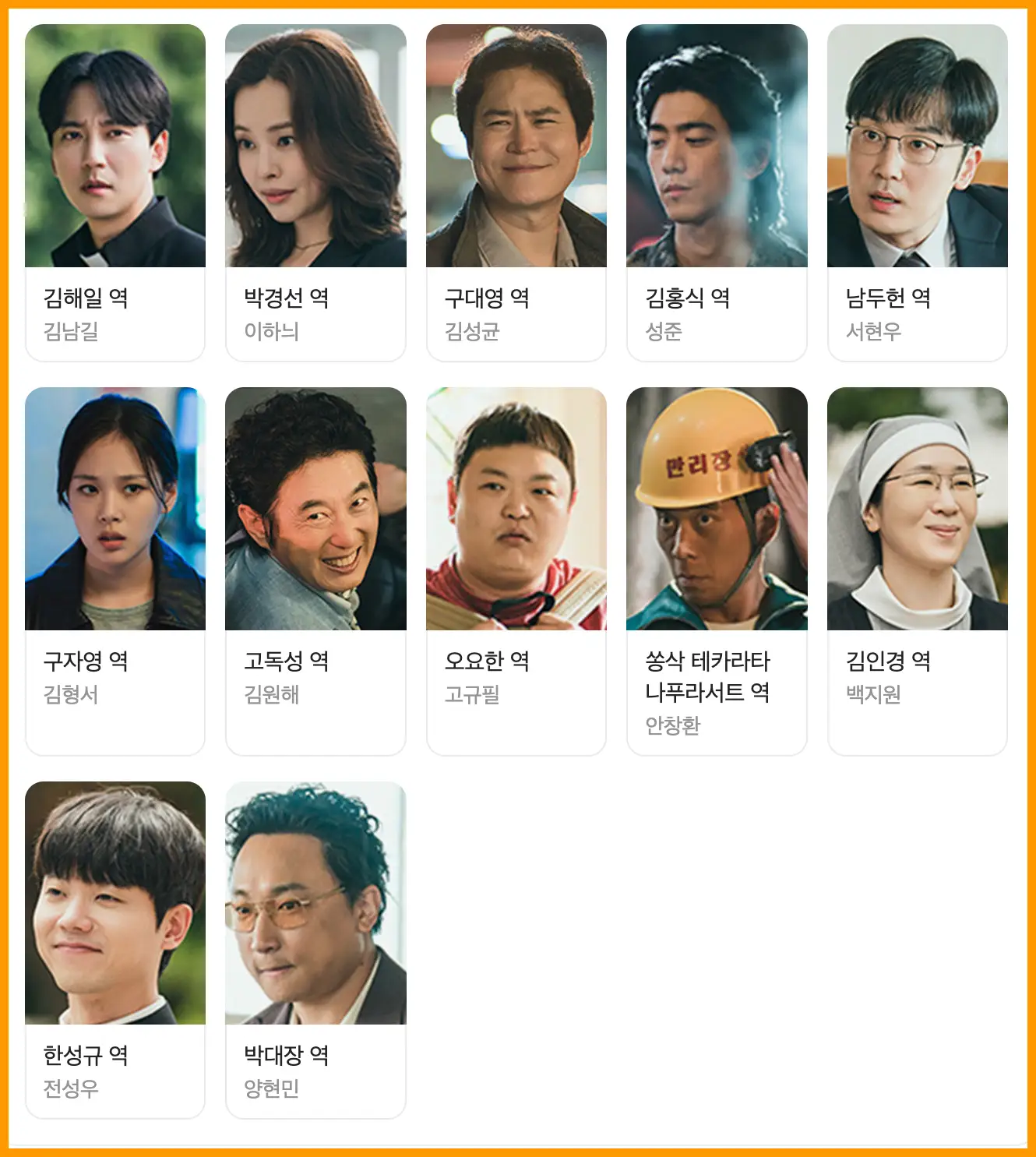 열혈사제 시즌2 재방송 시간 다시보기 ott