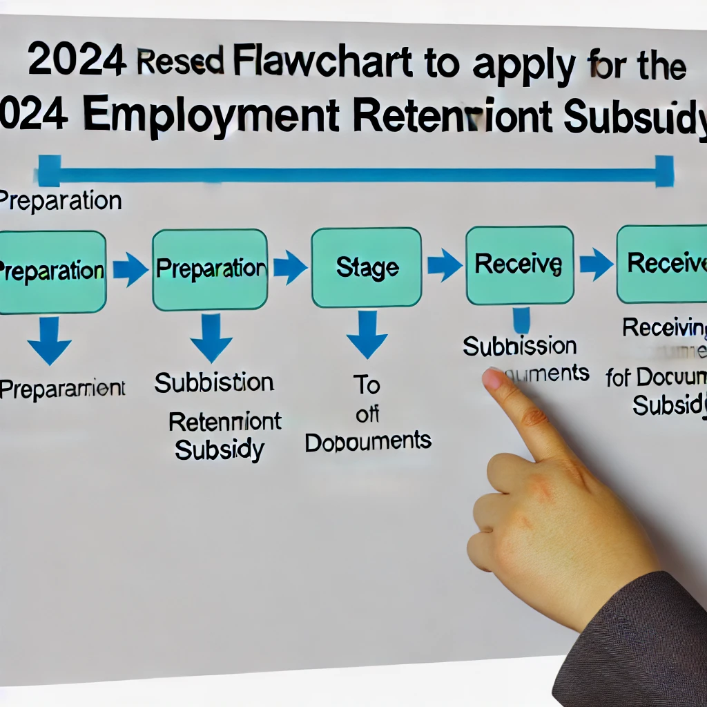 고용유지지원금 신청 절차, 지원금 신청 방법, 절차 단계