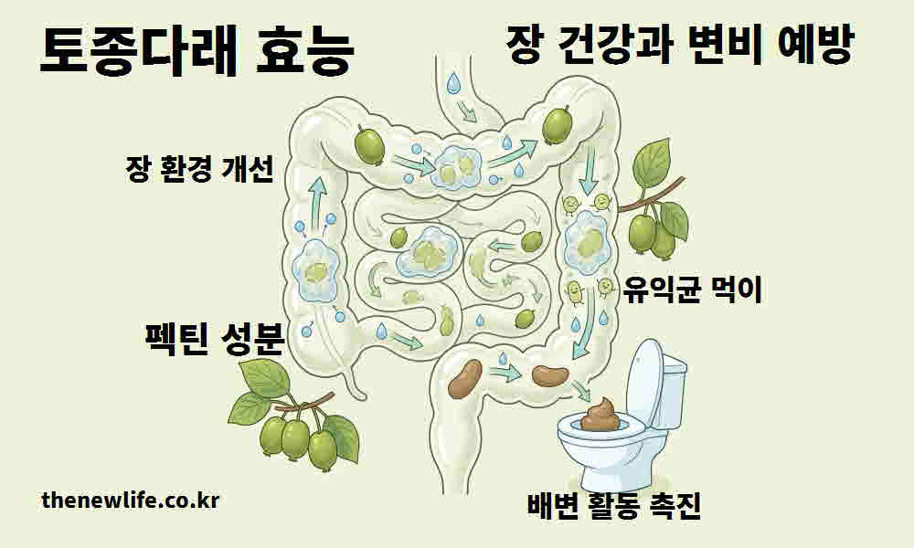 토종다래 효능 장 건강 변비 예방