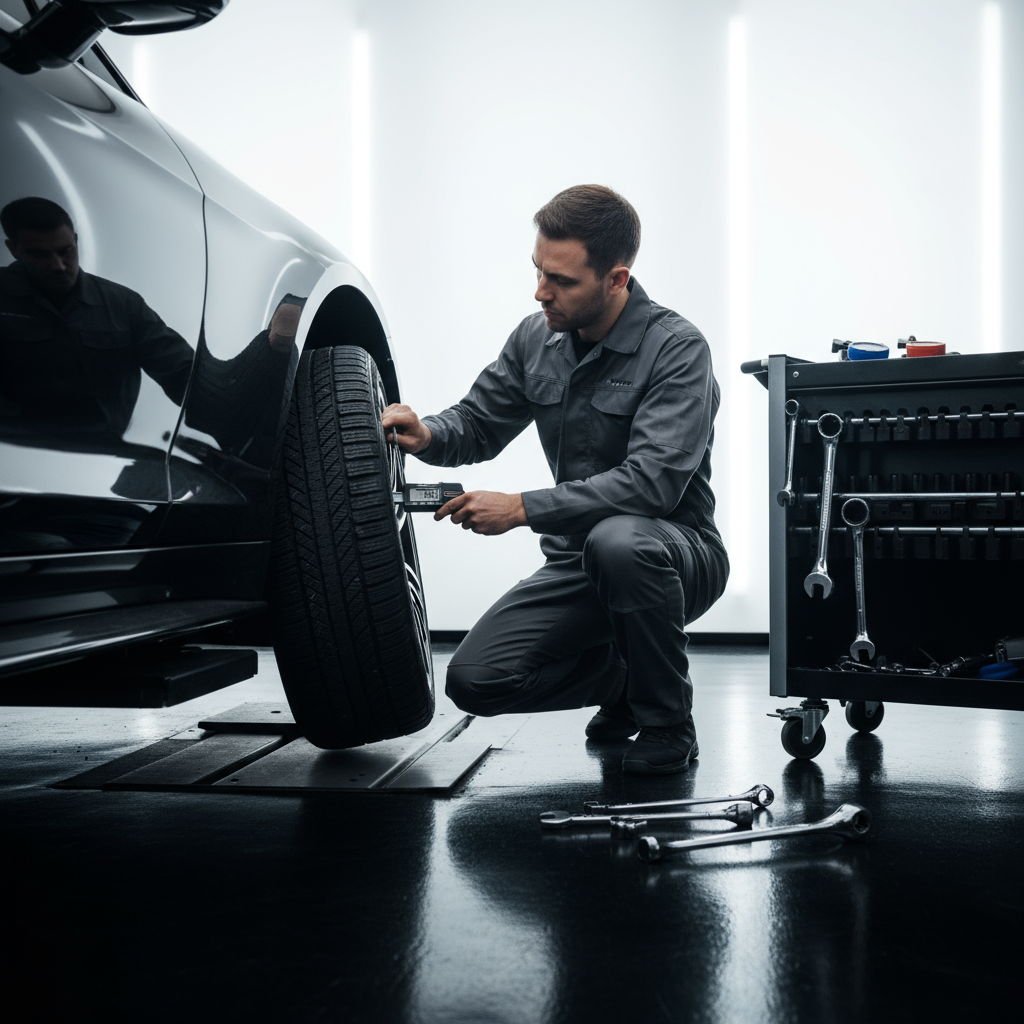 자동차 타이어 공기압