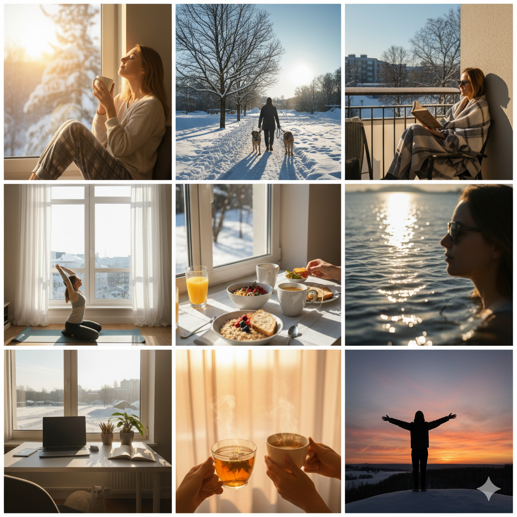 겨울철햇빛루틴