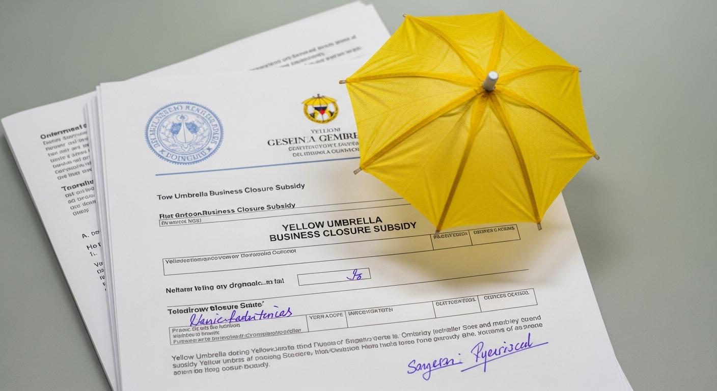 노란우산 폐업 공제금 서류