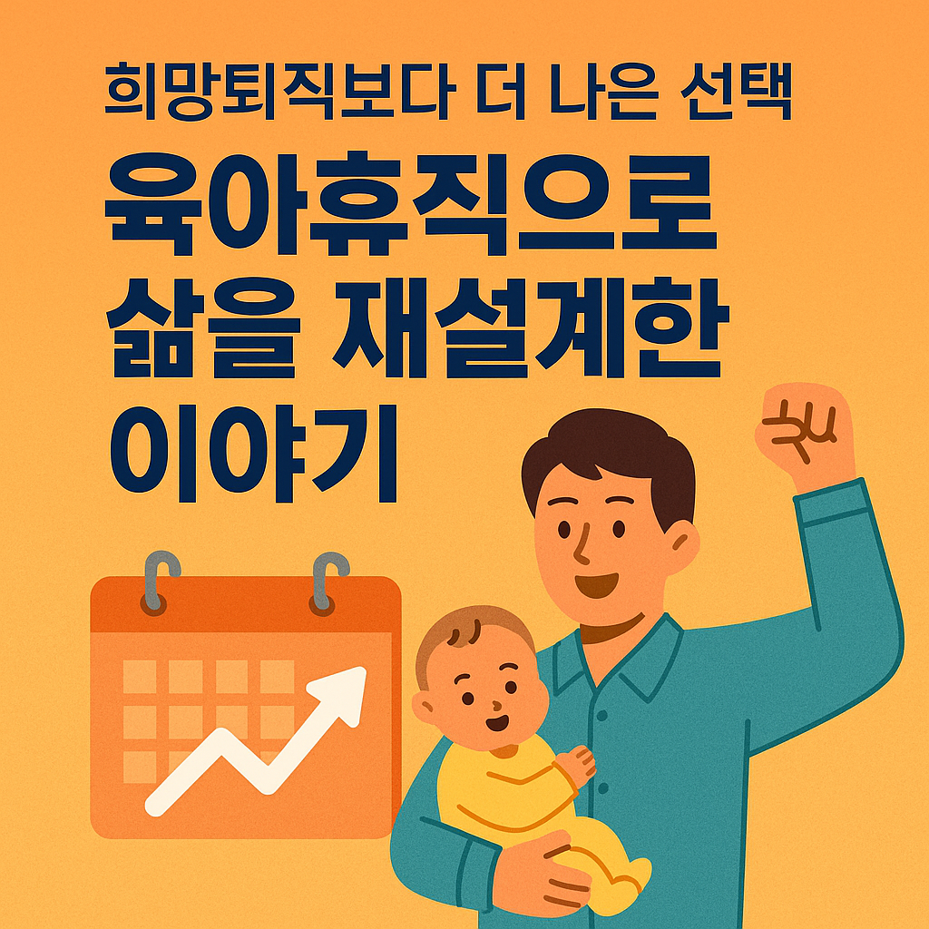 희망퇴직 대신 육아휴직? 월급 받으며 삶을 재설계한 직장인의 선택