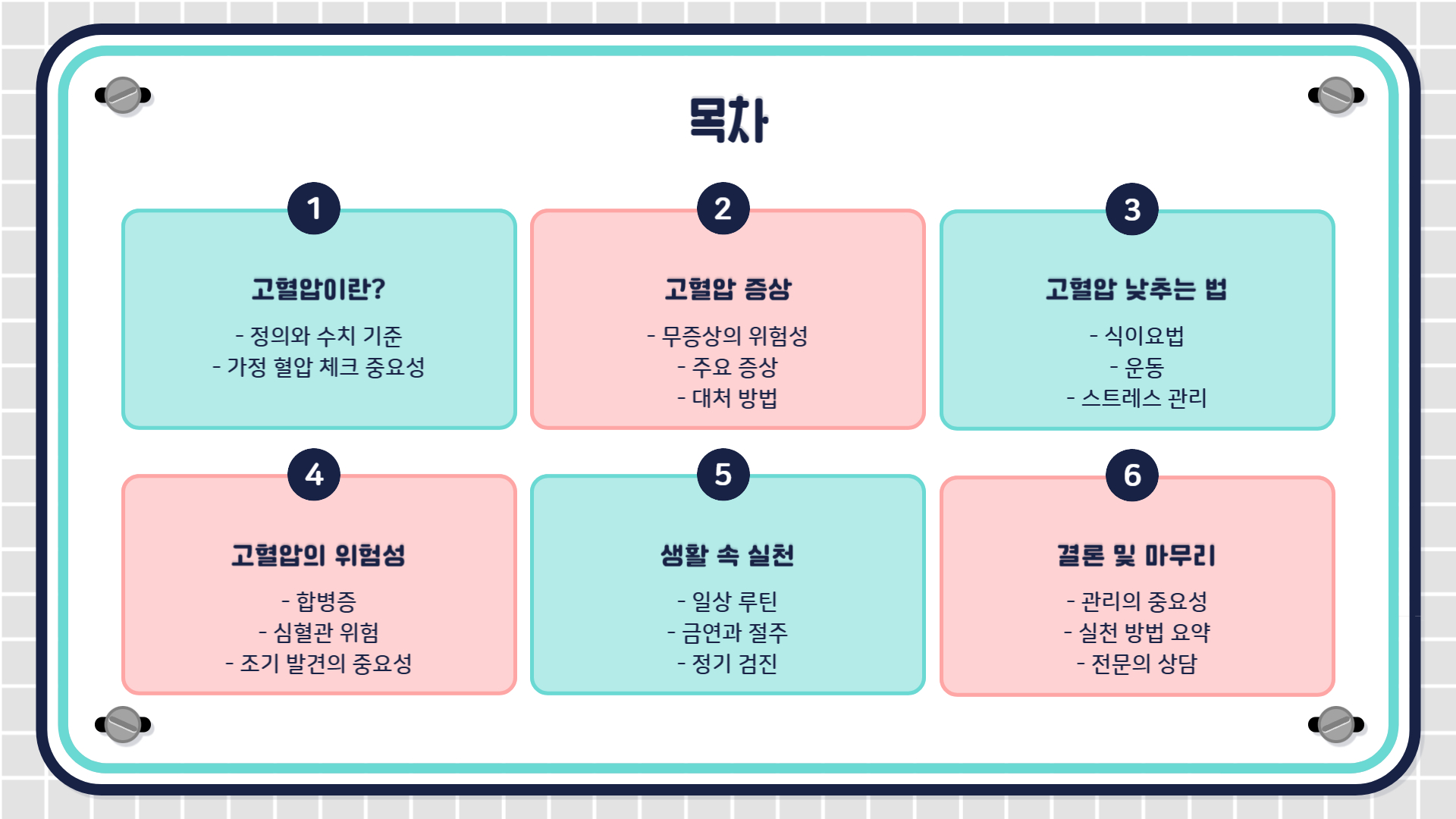 고혈압 낮추는 방법