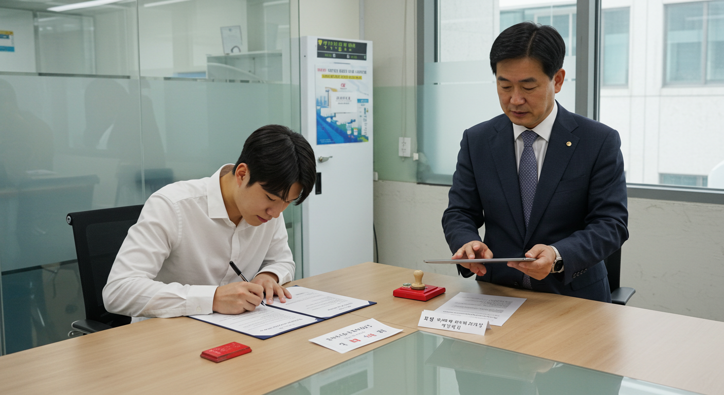 계약서작성, 자취정보