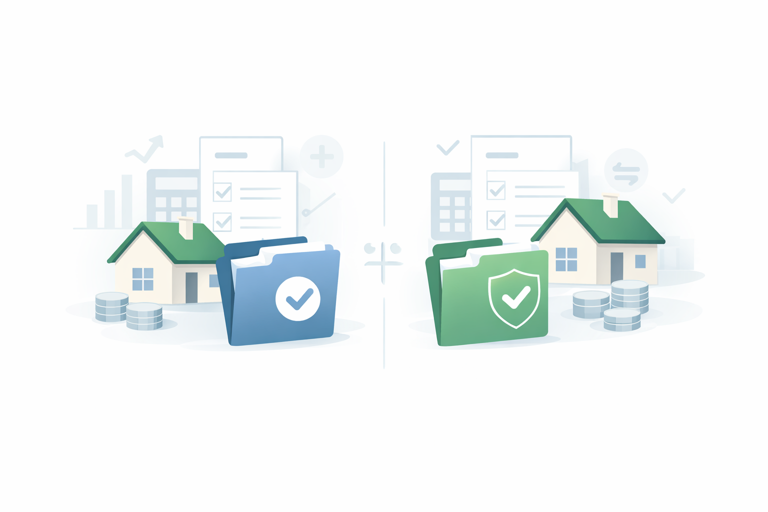 보금자리론과 디딤돌대출 차이 및 정책대출 비교를 설명하는 이미지