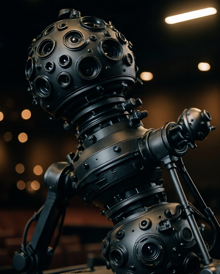 비밀은 바로 투영기에 있어요