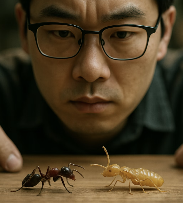 개미인 줄 알았는데... (결정적 차이점)