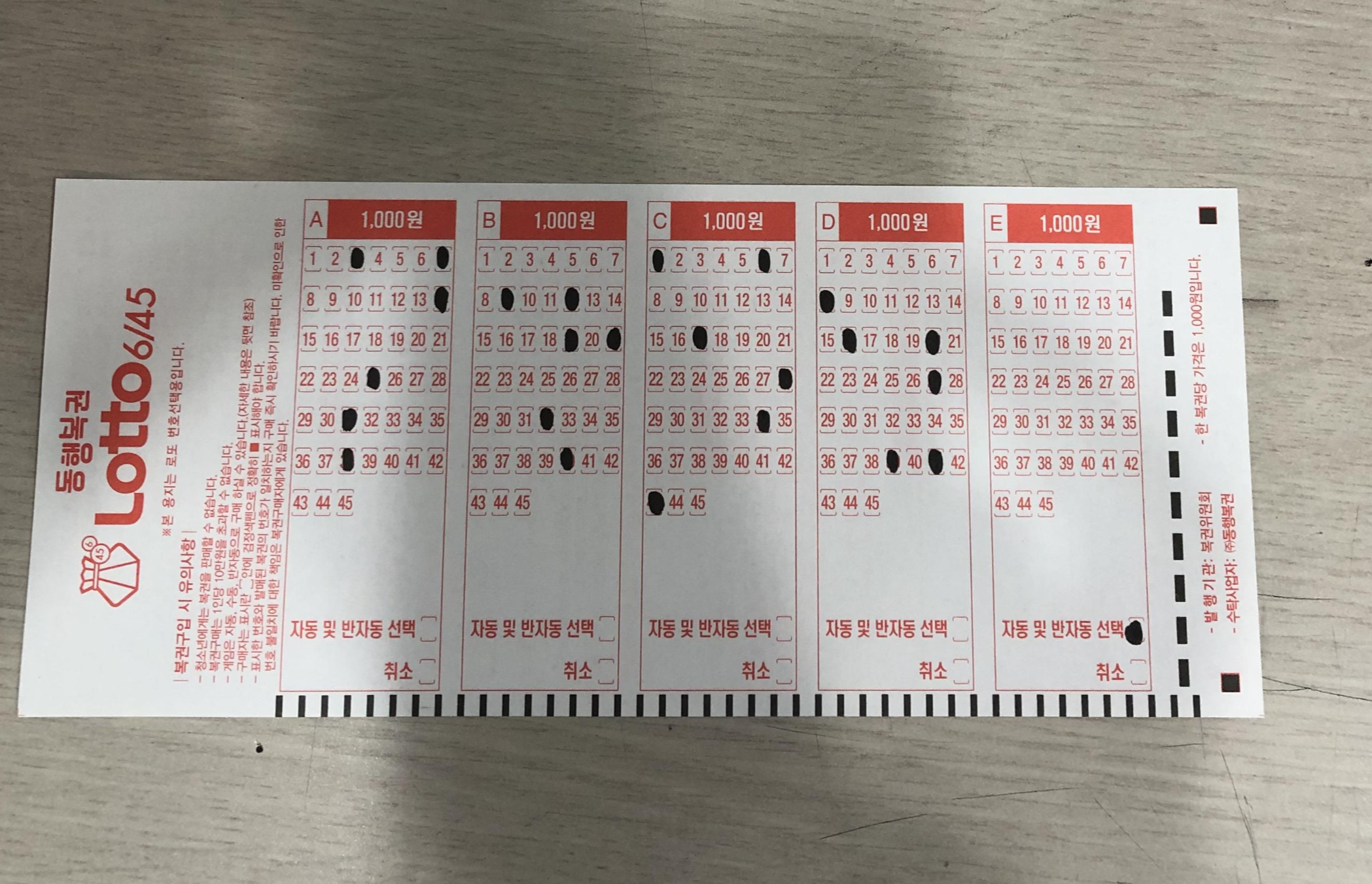 ChatGPT에게 복권 번호