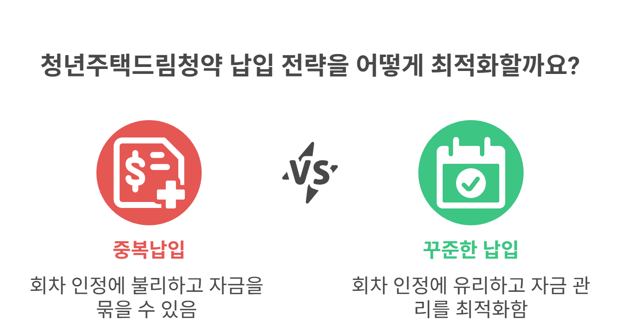 중복납입 시 인정 한도와 규정