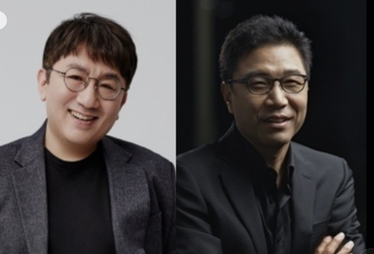 하이브 방시혁&#44; SM엔터테인먼트 이수만