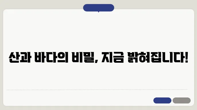 퇴적 환경의 다양성