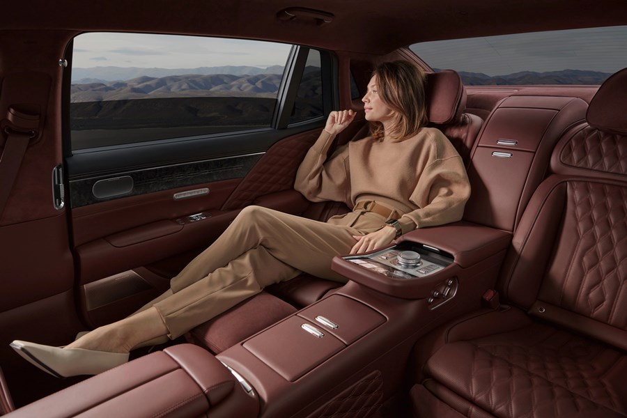 제네시스 g90 VIP 시트