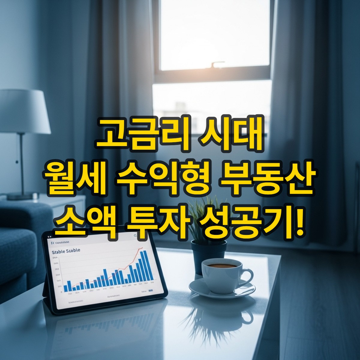 타이틀썸네일_고금리 시대, 내가 직접 경험한 월세 수익형 부동산 소액 투자 성공 후기