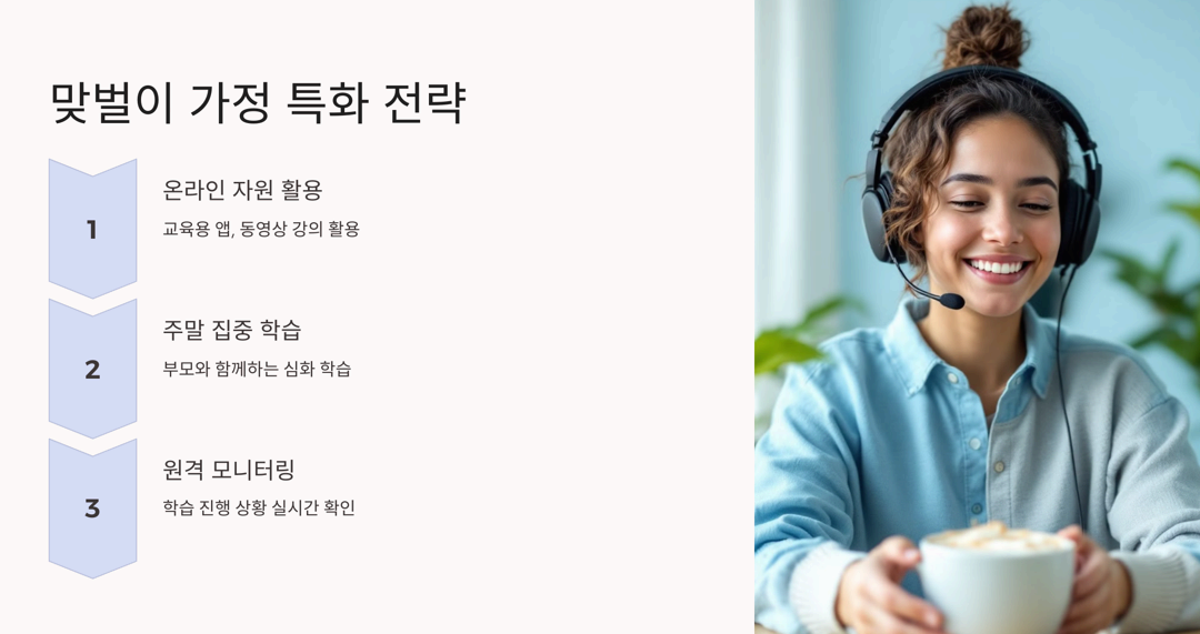 다자녀 및 맞벌이 가정을 위한 효과적인 홈스쿨링 운영법