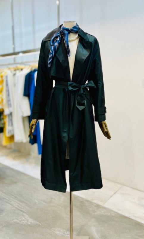 모조에스핀 한쪽날개 캐쥬얼 트렌치코트 BE J213MSI002