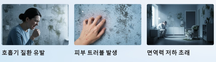곰팡이가 건강에 미치는 영향 ppt 이미지