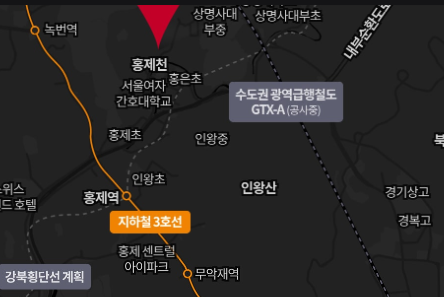 서대문 센트럴 아이파크 위치