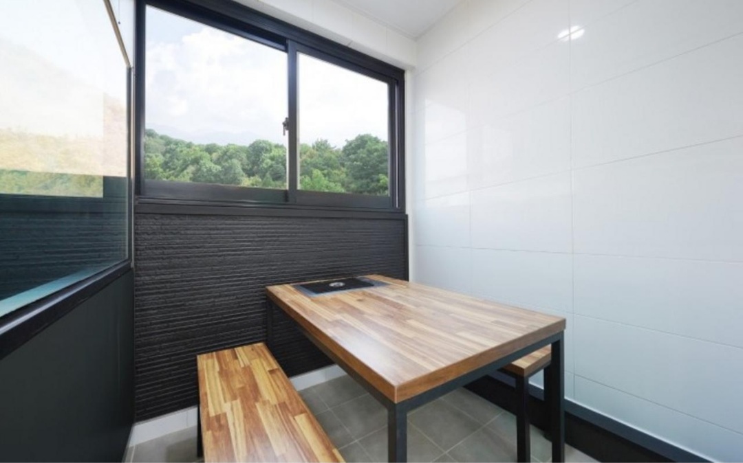 신관 개별 바베큐장