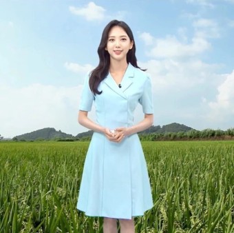 오요안나-기상-캐스터-사진입니다.